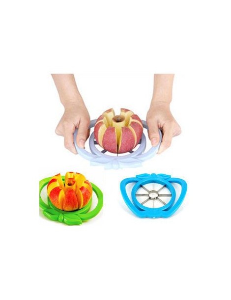 Dispositivo multifunción de acero inoxidable de corte de fruta para las manzanas peladas 8 frutos secos es color al azar - Envío