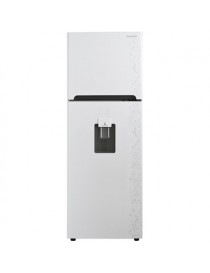 Refrigerador Daewoo DFR-32210GBDA 11 Pies Luz LED Despachador de Agua-Blanco Floral - Envío Gratuito