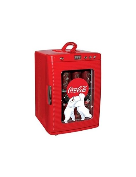 Refrigerador personal exhibidora Coca Cola, Koolatron, KWC25-Rojo - Envío Gratuito