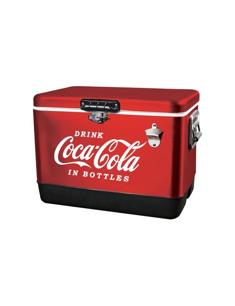 Hielera Retro 54 Coca-Cola, Koolatron, CCIC-54-R-Rojo - Envío Gratuito