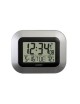 EH Auto Ajuste Digital Home Office Decor Reloj de pared con Temperatura Interior Plata - Envío Gratuito