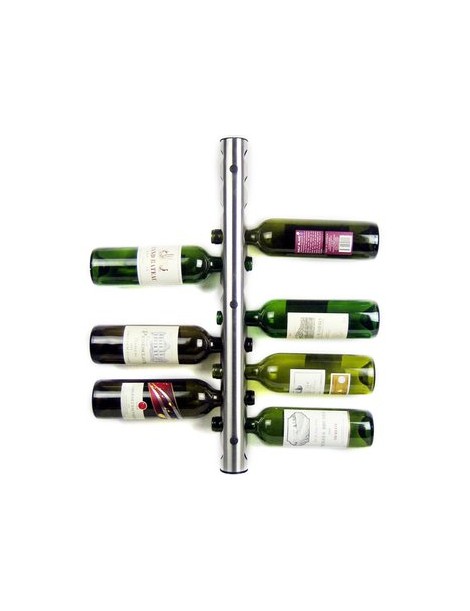 Cava Rack Porta Botellas De Vino Con Soporte A Pared - Envío Gratuito