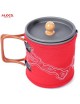 ALOCS Tetera Cafetera 600ML Outdoor Coffee Pot Kettle Cup Set For Car Travel Camping - Envío Gratuito