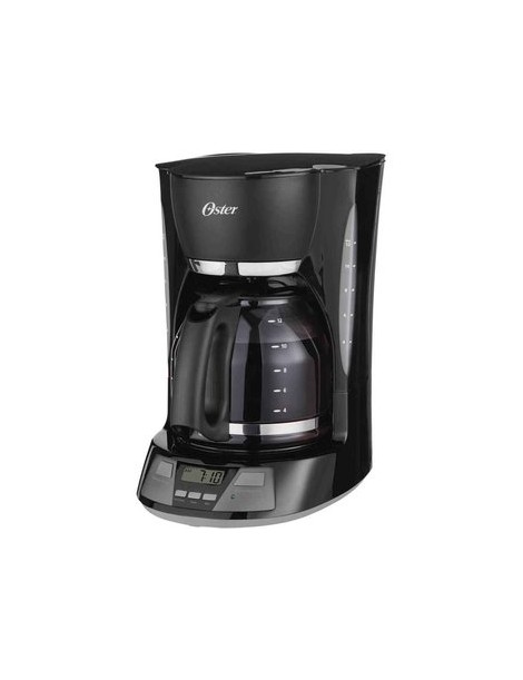 Cafetera 12 Tazas Oster BVSTDCMVX23-013 Programable Reloj Digital-Negro - Envío Gratuito