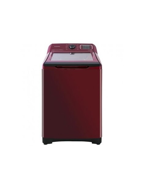 Lavadora Automática 18 kg Aeroburbujas DWF-DB366CRR Daewoo - Rojo - Envío Gratuito