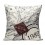 43x43cm Funda de Almohada Funda de Cojín Sofa Cama Coche Decoración Hogar