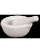 Generic 6ml Set Cuenco De Molienda Porcelain Mortero Y Maja Mezcla Blanco Grinding Bowl - Envío Gratuito