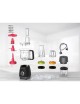 Sistema De Cocina FlavorChef Express Kitchen 052003MX Multi Usos Licuadora Rebanador Extractor-Negro - Envío Gratuito