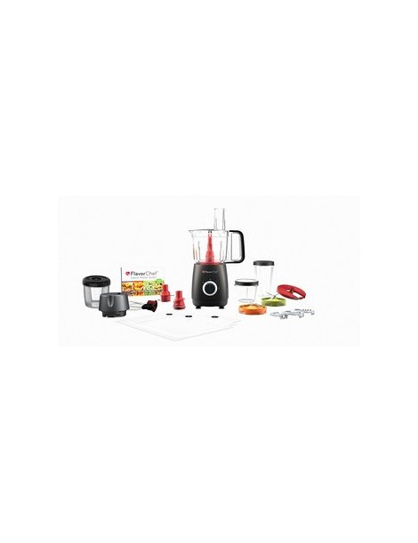 Sistema De Cocina FlavorChef Express Kitchen 052003MX Multi Usos Licuadora Rebanador Extractor-Negro - Envío Gratuito