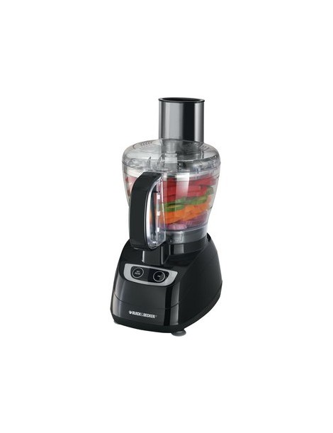 Procesador De Alimentos Black & Decker FP1700B Acero Inoxidable-Negro - Envío Gratuito