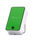 Recargable Ventilador De Refrigeración 1400mAh 5V Mini Portátil Sin Cuchilla De Aire Acondicionado - Verde