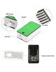 Recargable Ventilador De Refrigeración 1400mAh 5V Mini Portátil Sin Cuchilla De Aire Acondicionado - Verde - Envío Gratuito