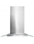 Campana Cocina de Acero Inoxidable de 36 luz led 3 Velocidades - Acero