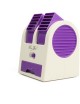 Aire Acondicionado Portátil IFone Sin Bisturí Mini Enfriamiento USB Recargable Púrpura - Envío Gratuito