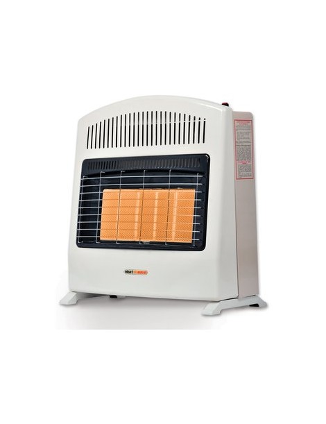 Calefactor de Ambiente Heat Wave HG5W Gas LP 5 Radiantes-Marfil - Envío Gratuito