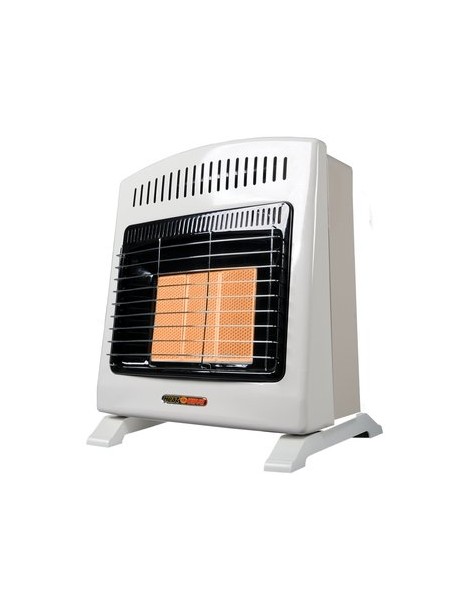 Calefactor de Ambiente Heat Wave HG3W Gas LP 3 Radiantes-Marfil - Envío Gratuito