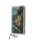 Calefactor Ultradelgado en Vidrio Litografiado Viejo con guitarra 60x90cm 330w CalorSolar CERATI 024CaSol -Temático