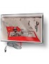 Calefactor Ultradelgado en Vidrio Litografiado Miedo y asco en Las Vegas 60x90cm 330w CalorSolar CERATI 061CaSol -Temático