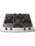 Parrilla De Cristal A Gas En Acero Inoxidable Haceb HPL-264FCIH