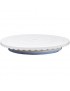 Generic 28cm Redonda Giratoria Pastel Fondant Plataforma De Soporte De Decoración Guinda Tocadiscos