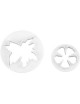 Generic 2pcs Pastel Fondant Galleta émbolo Sugarcraft Decoración Molde Pasta Cortador Sakura - Envío Gratuito