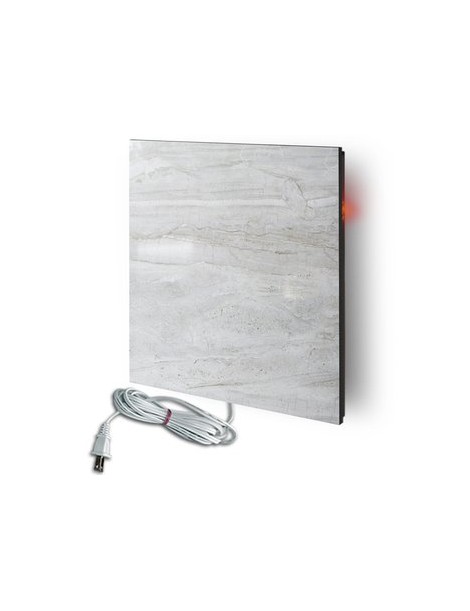 Calefactor de Pared Ultradelgado de Porcelanato Marmolado 60x60cm 330w CalorSolar - Envío Gratuito