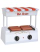 Máquina De Hot Dogs Nostalgia HDR565 Rodillos Giratorios Diseño Vintage -Blanco - Envío Gratuito
