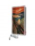 Calefactor Ultradelgado en Vidrio Litografiado El grito 60x90cm 330w CalorSolar CERATI 018CaSol -Temático
