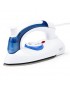 Plancha Euroline Viajera 700 watts-Blanco con Azul