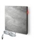 Calefactor de Pared Ultradelgado de Porcelanato Amatista 55x55cm 330w CalorSolar CERATI 306CaSol -Gris con tonos blancos