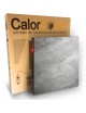 Calefactor de Pared Ultradelgado de Porcelanato Amatista 55x55cm 330w CalorSolar CERATI 306CaSol -Gris con tonos blancos - Envío