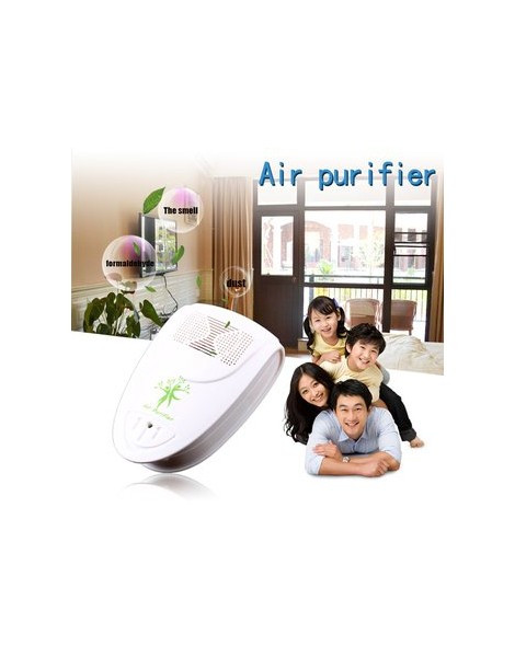 ER Mini Bar Oxígeno cubierta ionizador de aire fresco del purificador del ambientador de la pared del hogar 110  220V. - Envío G