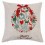 Navidad De Los Alces De La Vendimia Ciervos Santa Claus Cojín Sofá Cama Inicio Funda De Almohada Decoración
