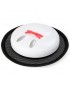 TOKUYI TO-RMS Robot de la fregona del barrendero Sweeper-（blanco）EU PLUG
