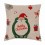 Navidad De Los Alces De La Vendimia Ciervos Santa Claus Cojín Sofá Cama Inicio Funda De Almohada Decoración