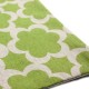 Seis pétalos de flores del amortiguador de la almohadilla de algodón de lino para Home Office Sofá cama(Verde) - Envío Gratuito