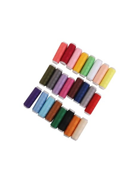 MagiDeal 24 Carretes De Hilo De Coser De Color Carrete Hilo De Nylon - Envío Gratuito