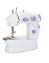 Mini Máquina De Coser Hilo Automático De Doble Velocidad Con Luz UE Enchufe