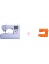 Maquina Bordadora MC370E + Maquina De Coser Janome Sew Mini Deluxe 525 -Naranja
