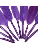 Generic 50pcs Teñido Pluma De Ganso 4-6in Púrpura Dyed Goose Feather - Envío Gratuito