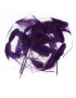 Generic 30pcs Teñido Pluma Del Gallo Coque 4.3 A 6.7 Pulgadas Purple