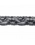 Generic Encajes Gran Loto Negro De Estiramiento Floral 5 Yardas 5.5cm Recortar Apliques De Coser Bricolaje