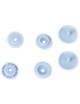 Generic 12mm 50 Sets Botones A Presión De Resina Sujetadores De Plástico Bricolaje - Azul Bebé - Envío Gratuito