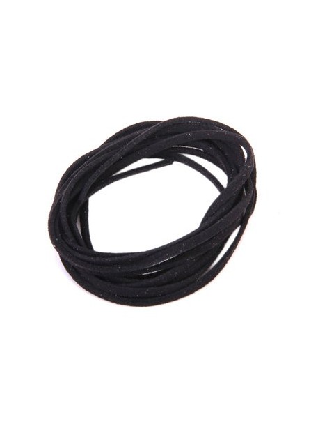 Generic 3mm Negro Cable Acuden Plana De Collar Pulsera 20m - Envío Gratuito