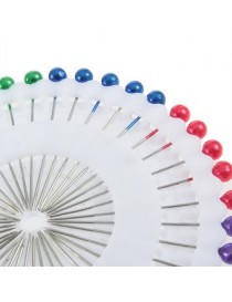 ER 480pcs multicolor de cabeza redonda perlas de imitación Decoración Pin Pin Confección. - Envío Gratuito
