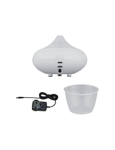 MagiDeal Mini Ultrasonidos Humidificador De Aire De Iones Aromaterapia Aroma Difusor Uk Enchufe Blanco - Envío Gratuito