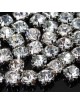 Generic 40x Sueltos Facetas Cosidos Cuentas Abalorios De Diamante De Imitación 6mm - Envío Gratuito