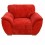 Sillon Moderno Pekin Fabou Muebles - Rojo