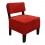 Sillon Naia De Fabou - Rojo, Moderno
