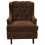 Sillon Capitonado Hesper Fabou Muebles Café